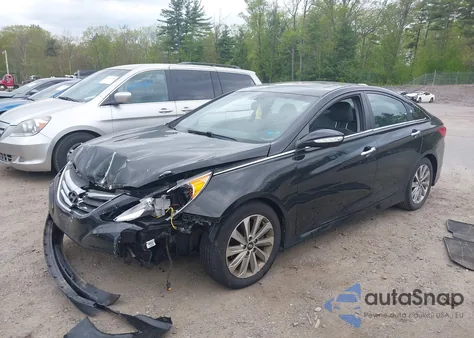 2014 Hyundai Sonata Limited из США, поврежденный, VIN 5NPEC4AC8EH923950